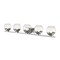 Z-Lite Osono 5 Light Vanity, Chrome & Clear 1924-5V-CH-LED - alternate 4